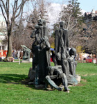 Statue im Park